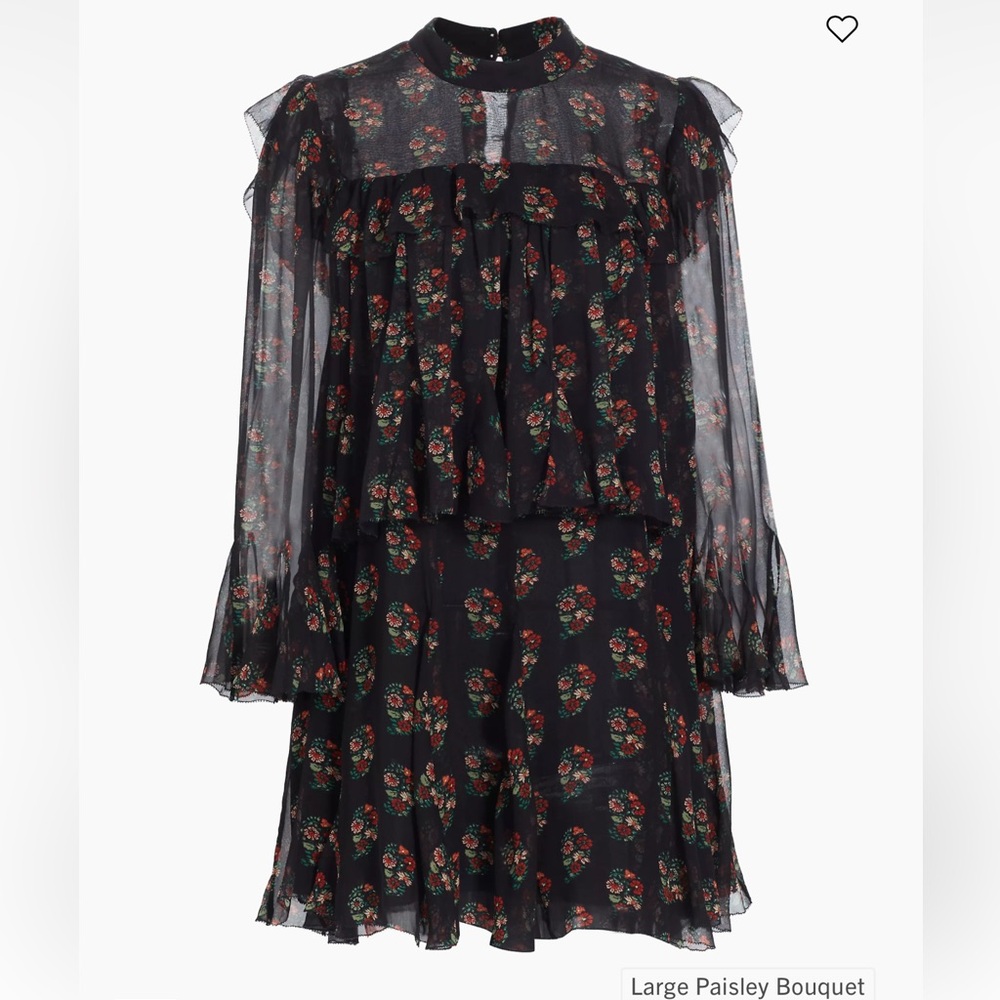 Doen allete dress in floral paisley bouquet. Excellent condition. Worn once.